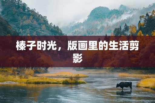榛子时光，版画里的生活剪影