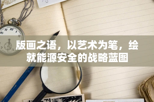 版画之语，以艺术为笔，绘就能源安全的战略蓝图