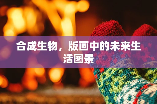 合成生物，版画中的未来生活图景