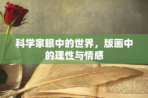 科学家眼中的世界，版画中的理性与情感