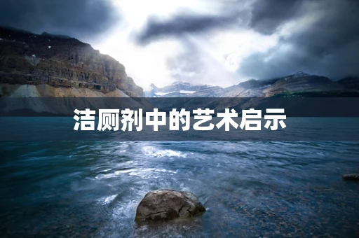 洁厕剂中的艺术启示