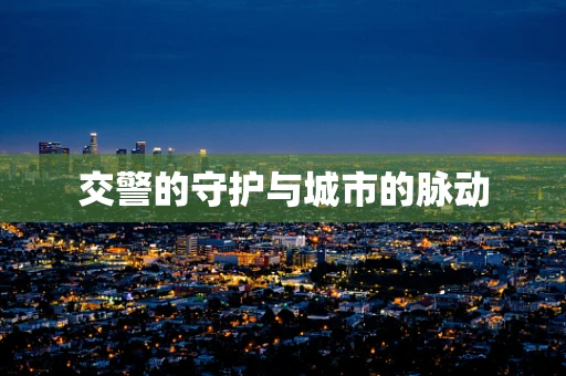 交警的守护与城市的脉动