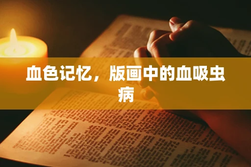 血色记忆，版画中的血吸虫病