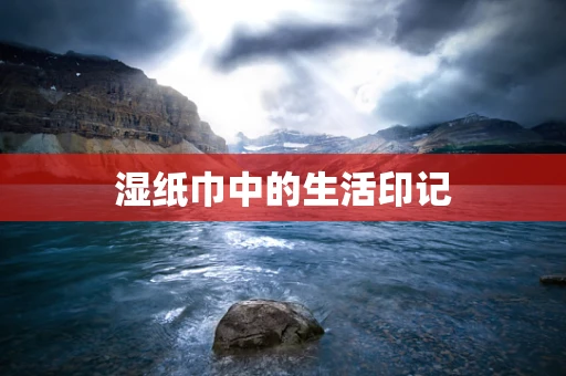湿纸巾中的生活印记