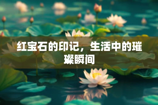 红宝石的印记，生活中的璀璨瞬间