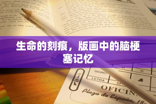 生命的刻痕，版画中的脑梗塞记忆