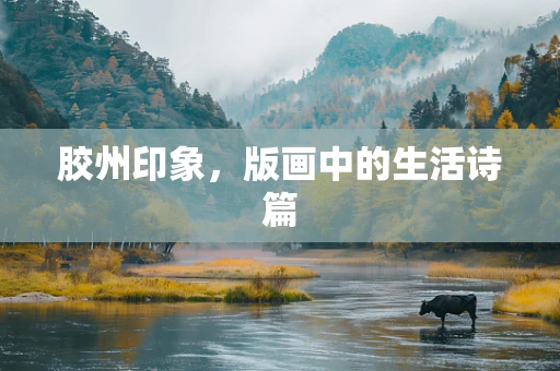 胶州印象，版画中的生活诗篇