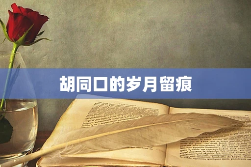 胡同口的岁月留痕