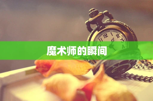 魔术师的瞬间