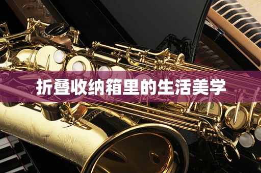 折叠收纳箱里的生活美学