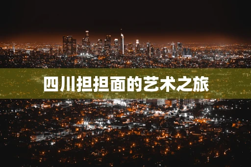 四川担担面的艺术之旅
