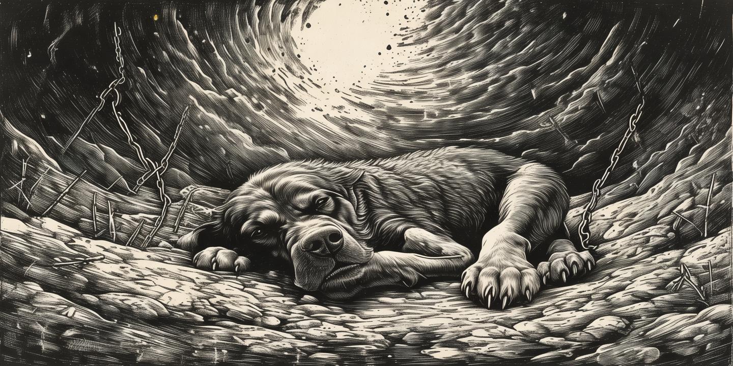烈犬之殇，责任与真相的版画印记
