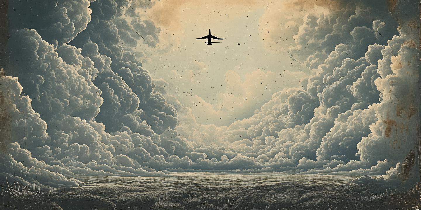 错落有致的天空—亚航一客机韩国降错机场的版画记忆