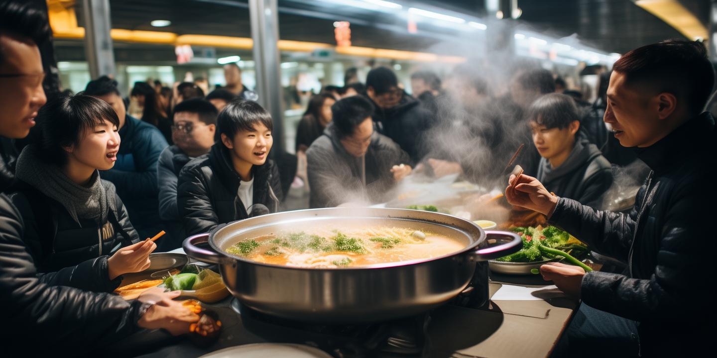 地铁奇遇记，网友与外国游客的火锅情缘