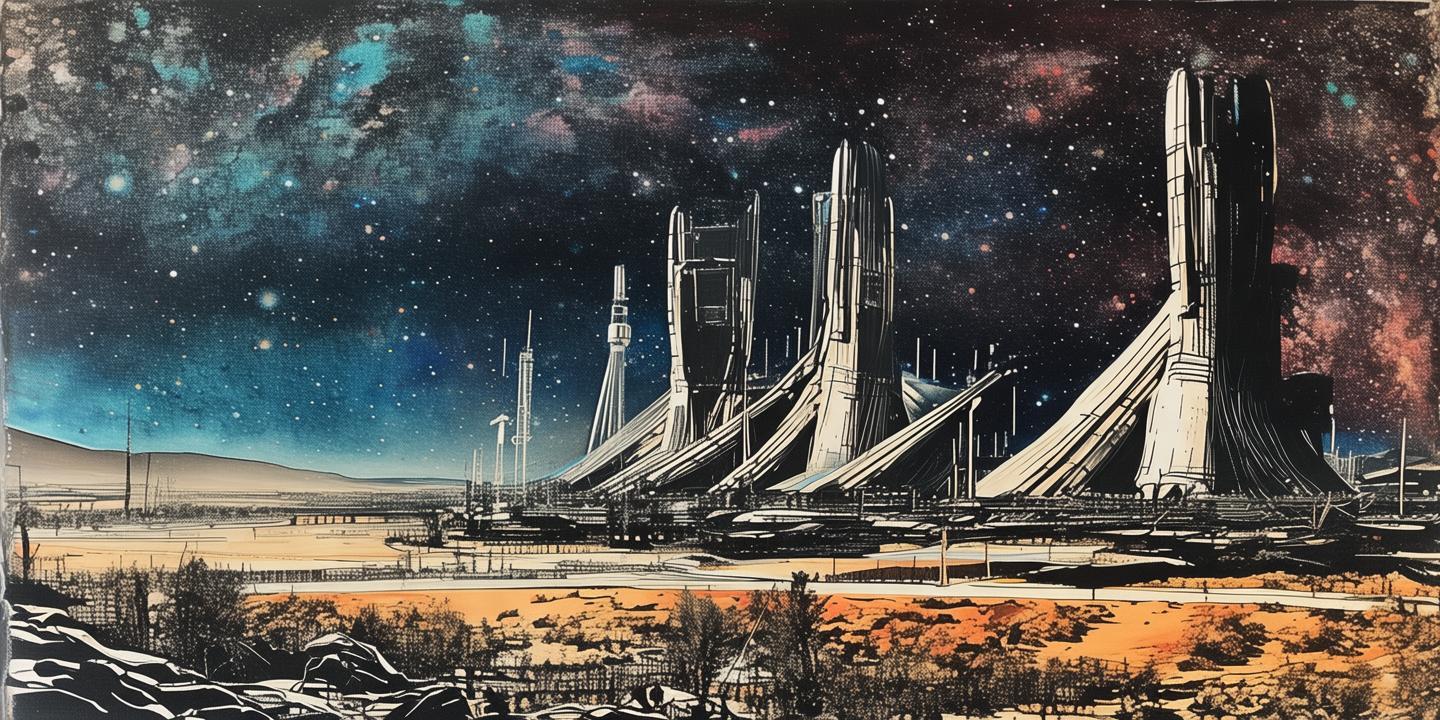 版画之韵，航天科技与超级工程的辉煌交响