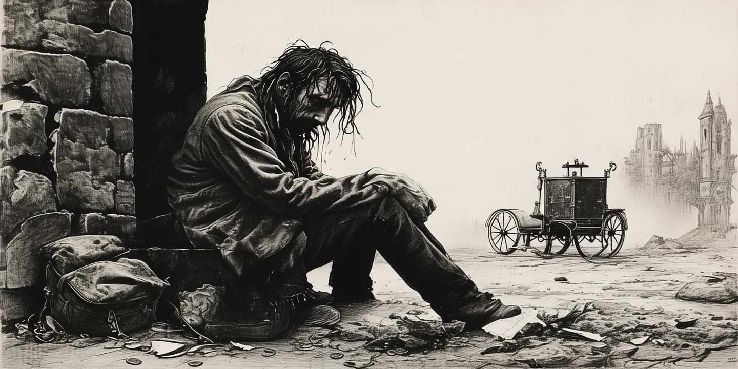 错付车费，一桩悲剧的版画印记